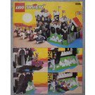 LEGO Zwart Knight's Castle 6086 Instructions