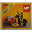 LEGO Black Knight's Treasure Set 6011 Instructions