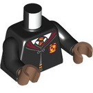 LEGO Black Lee Jordan Minifig Torso (973 / 76382)