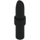 LEGO Zwart Lipstick met Zwart Handvat (25866)