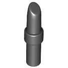LEGO Zwart Lipstick met Zwart Handvat (25866)