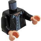 LEGO Schwarz Lois Lane Minifig Torso (973 / 76382)