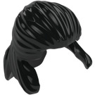 LEGO Noir Cheveux Longs Pulled Retour (30410 / 92756)