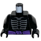 LEGO Schwarz Lord Garmadon - Legacy Minifigur Torso (973 / 76382)