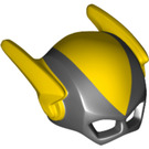 LEGO Schwarz Maske mit Gelb Middle und Wings (36838)