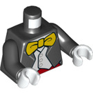 LEGO Zwart Mickey Muis Tuxedo met Geel Vlinderdas Torso (973 / 76382)