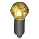 LEGO Black Microphone with Full Gold Top (18740 / 93520)