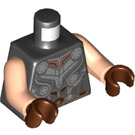 LEGO Noir Mighty Thor Minifig Torse (973 / 76382)