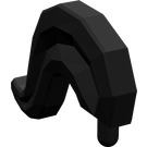 LEGO Zwart Minifig Pluim Medium