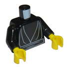 LEGO Zwart Minifiguur Torso (973)