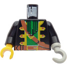 LEGO Zwart Minifiguur Torso (973 / 74331)