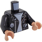 LEGO Svart Minifigur Kropp (973 / 76382)