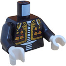 LEGO Black Minifig Torso Skeleton Mariachi (973)