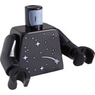 LEGO Black Minifig Torso with Stars (973)