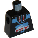 LEGO Schwarz Minifig Torso ohne Arme mit Arctic Parka A1 (973)