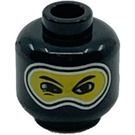LEGO Noir Minifigure Diriger avec Cagoule (Goujon de sécurité) (3626)