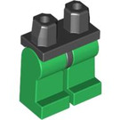 LEGO Noir Minifigure Les hanches avec Green Jambes (30464 / 73200)