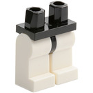 LEGO Black Minifigure Hips with White Legs (73200 / 88584)