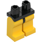 LEGO Zwart Minifiguur Heupen met Geel Poten (73200 / 88584)