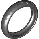 LEGO Black Motorbike Tire Ø132.6 x 27 (71721)