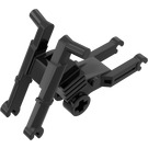 LEGO Black Motorcycle Chassis with Short Fairing Mounts (50859)