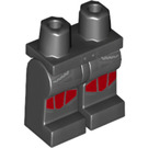 LEGO Zwart Mr. E Minifigure Heupen en benen (3815 / 37002)