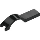 LEGO Black Mudguard Tile 1 x 4.5 (50947)