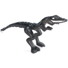 LEGO Schwarz Mutant Lizard mit Licht Blau Spots (54125 / 54641)