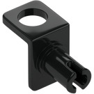 LEGO Black Neck Bracket with Pin (48724 / 65180)