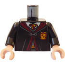 LEGO Zwart Neville Longbottom Minifiguur Torso (973)