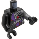 LEGO Zwart Nindroid Torso (973)