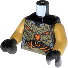 레고 검은색 Ninjago Imperium 몸통 (973 / 76382)