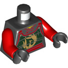 LEGO Schwarz Nya Minifig Torso (973 / 76382)