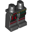 LEGO Black Nya Minifigure Hips and Legs (3815 / 19360)
