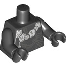 LEGO Negro Oni Villian Minifigura Torso (973 / 88585)