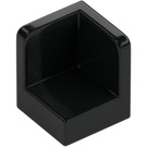 LEGO Black Panel 1 x 1 Corner with Rounded Corners (6231)