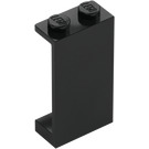 LEGO Nero Pannello 1 x 2 x 3 senza supporti laterali, bottoncini pieni (2362 / 30009)