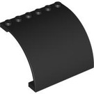 LEGO Black Panel 6 x 5 x 3 Curved (5065)