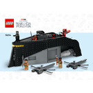 LEGO Black Panther: War on the Water 76214 Instrukce