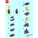 LEGO Noir Panther avec Jet 242316 Instructions