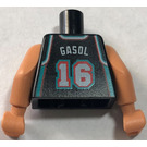 LEGO Schwarz Pau Gasol, Memphis Grizzlies, Road Uniform