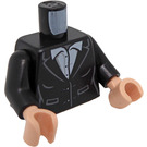 LEGO Noir Pepper Potts Minifig Torse (973 / 76382)