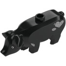 LEGO Black Pig with Gray Spots (87621)