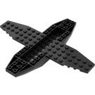 LEGO Sort Fly Bund 18 x 16 x 1 x 1 1/3 (35106)