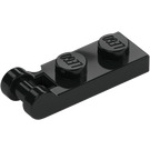 LEGO Schwarz Platte 1 x 2 mit Ende Stange Griff (60478)