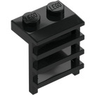 LEGO Sort Plade 1 x 2 med Stige (4175 / 31593)