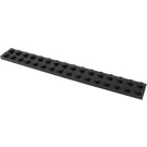 LEGO Black Plate 2 x 16 (4282)