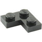 LEGO Noir assiette 2 x 2 Coin (2420)