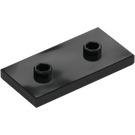 LEGO Musta Levy 2 x 4 jossa 2 Nupit (65509)