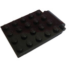 LEGO Negro Placa 4 x 5 Trap Puerta Bisagra curvada (30042)